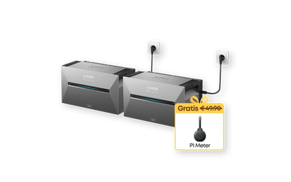 Complete set 2400W AC-vermogen + 5.4kWh incl. P1 meter