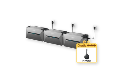 Complete set 3600W AC-vermogen + 8.1 kWh incl. P1 meter