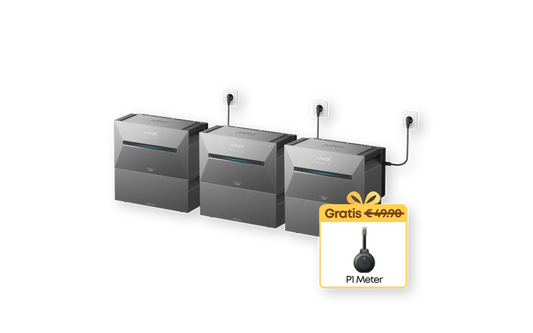 Complete set 3600W AC-vermogen + 16.2 kWh incl. P1 meter