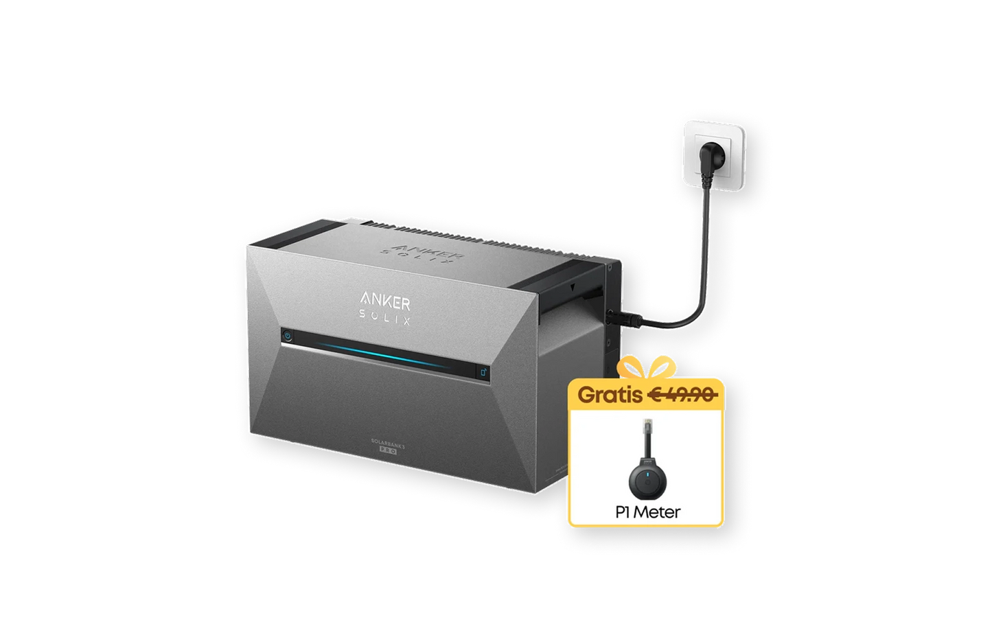 Anker Solix Solarbank 3 2,7kWh incl. P1 meter