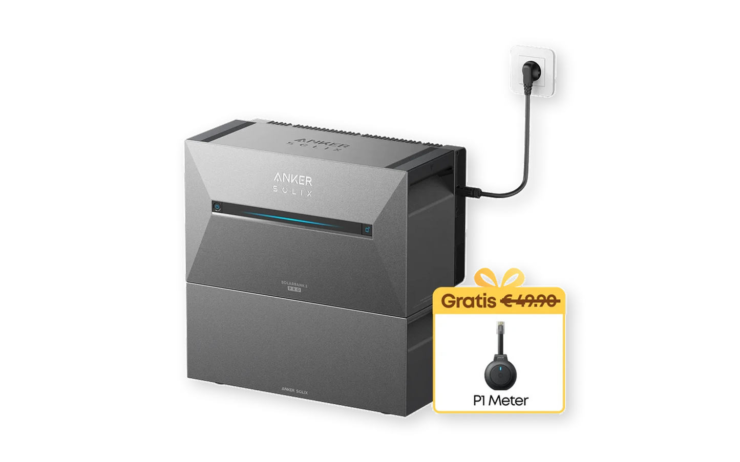 Anker Solix Solarbank 3 5,4kWh incl. P1 meter