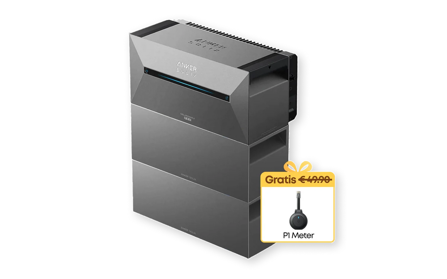 Anker Solix Solarbank 3 8,1kWh incl. P1 meter