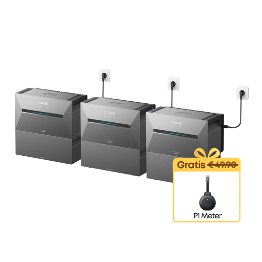 Vergelijk plug-in thuisbatterijen met 3,5 kWh capaciteit voor efficiënte opslag van zonne-energie en optimale aansluiting op uw P1-meter. Bekijk de opties.
