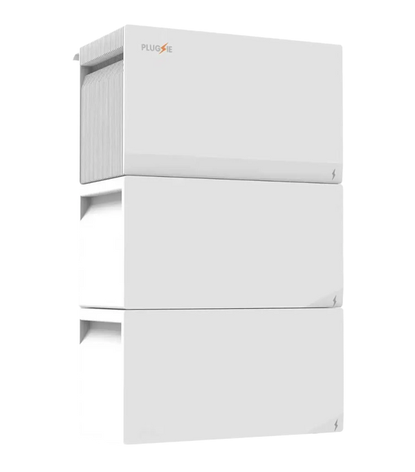Plug-in thuisbatterij met 3 units voor efficiënte energieopslag zonder installateur, ideaal voor uw zonnepanelen en digitale meter; vergelijk de opties.